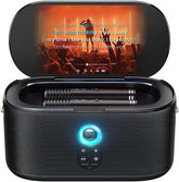 Ikarao Karaoke Machine for Adults & Kids with Screen Lyrics Display, 2 Wireless Microphones Auto-Charging, Portable Bluetooth Speaker, WiFi/HDMI, IK-SHELLS1